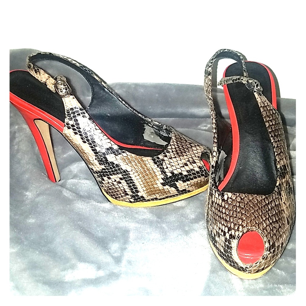 Rock&Republic  Peep toe heels